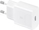 Зарядний пристрій Samsung 15W Power Adapter (w/o Cable) - White (EP-T1510NWEGRU) фото 1
