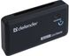 USB-хаб Defender Card Reader Optimus USB 2.0 Black (83501) фото 3