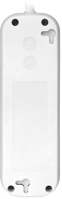 Сетевой фильтр Defender (99222)E330 3.0 m 3 роз белый