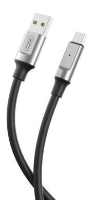 Кабель XO NB251 Liquid Silicone Rubber USB-A to Micro - 6A - 1m Black