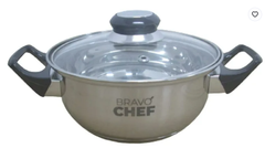 Каструля Bravo Chef 16 см (1.9 л) з кришкою (BC-2001-16)