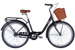 Велосипед 26" Dorozhnik LUX 2024 (чорний (м))