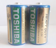 Батарейка Toshiba R20 коробка 1x2 шт