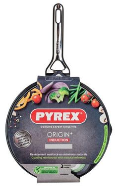 Сковорода Pyrex ORIGIN+ сковорода Wok 28см индукция б/крышки