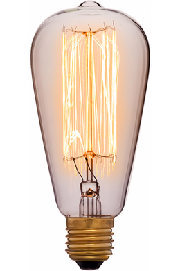 Лампа накаливания Эдисона Works EB40-E27-ST64 (62254)
