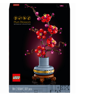 Конструктор LEGO Icons Botanicals Сливовый цвет
