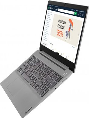 Ноутбук Lenovo IdeaPad 3 15IML05 (81WB00AARA) Platinum Grey