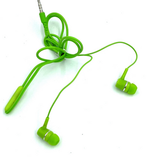 Наушники проводные XO S6 with mic green