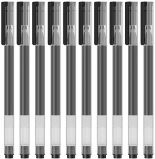 Набір ручок Xiaomi Mi Jumbo Gel Ink Pen Black 10шт (BHR4603GL) K
