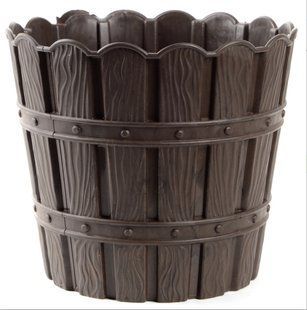 Цветочный горшок Violet House 1048 BAMBOO BROWN 7 л.