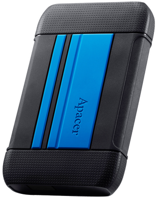 Зовнішній жорсткий диск ApAcer AC633 2TB USB 3.1 Speedy Blue