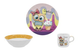 Дитячий набір Limited Edition SWEET OWL, 3 предмети