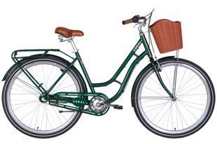 Велосипед 28" Dorozhnik CORAL PH 2022 SHIMANO NEXUS (темно-зелений)