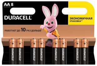 Батарейка Duracell LR06 MN1500 1x8 шт.