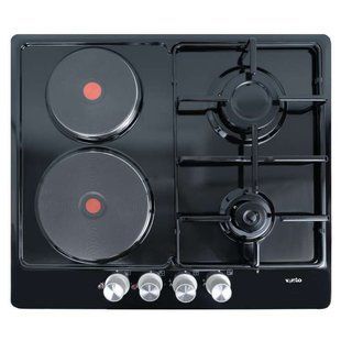 Варильна поверхня комбінована VENTOLUX HG622 B2 S (BK)