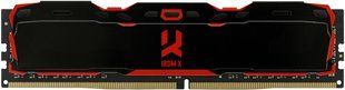 ОЗУ Goodram DDR4-3000 8192MB PC4-24000 IRDM X Black (IR-X3000D464L16S/8G)
