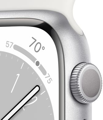 Смарт годинник Apple Watch S8 GPS 41 Silver Alum White Sp/B