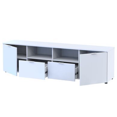 Тумба під ТВ Doros Рон 4 180х38х50 см Білий (DRS-011298)
