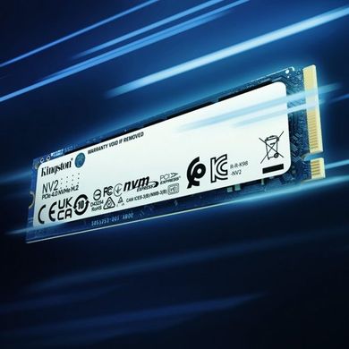 SSD накопичувач Kingston M.2 500GB NV2 2280 PCIe 4.0 NVMe SSD (SNV2S/500G)