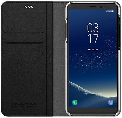 Чохол Samsung А730 - GP-A730KDCFAAA Flip Wallet (Black)