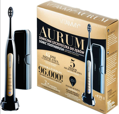 Электрическая зубная щетка Vitammy Aurum Black