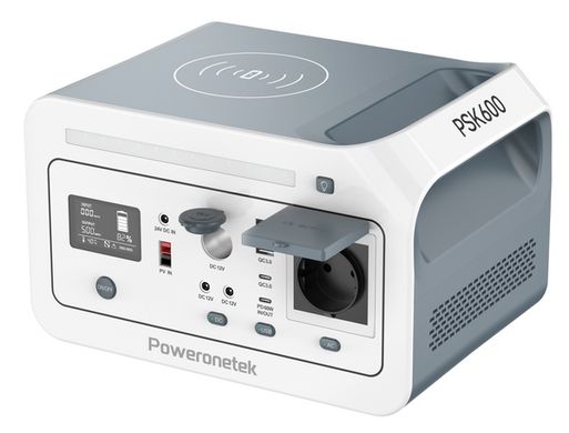 Портативна зарядна станція Poweronetek PSK600