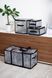 Кошик Idea Home DB-28 Anthracite Flowers 60x30x30 см фото 3