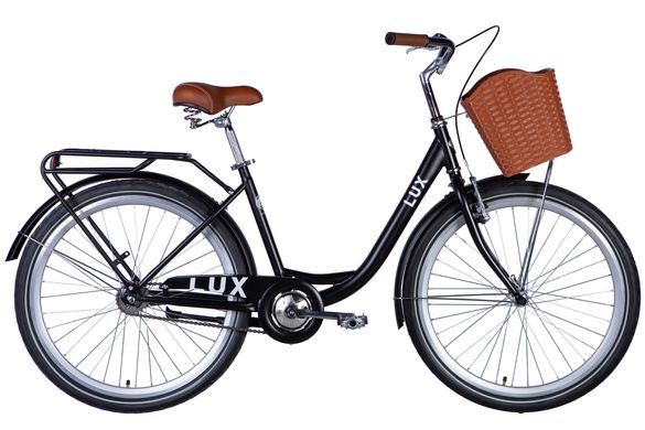 Велосипед 26" Dorozhnik LUX 2024 (черный (м))