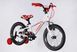 Велосипед AL 16" Formula Kid SLIM Vbr FR рама-8,5" білий з червоним 2026 фото 5