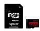 Карта памяти APACER MicroSDHC 256GB UHS-I Class 10 + SD адаптер (AP256GMCSX10UB-R) фото 3