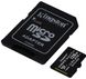 Карта памяти Kingston microSDHC 128GB Canvas Select + A1 (W100/W85) + SD адаптер фото 3