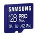 Карта памяти Samsung PRO Plus microSDXC 128GB UHS-I U3 V30 A2 + SD адаптер (MB-MD128SA/EU) фото 1