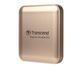 SSD-накопитель внешний Transcend 2TB ESD420G, USB 20Gbps, Type C, Magsafe, Gold (TS2TESD420G) фото 1