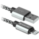 кабель Defender (87809)ACH01-03T PRO USB2.0, AM-Lightning Білий, 1m фото 4