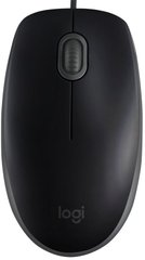 Мышь LogITech B110 Silent USB Black (910-005508)