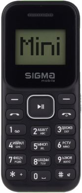 Мобильный телефон Sigma mobile X-style 14 Mini Black-Green