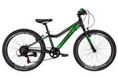 Велосипед в коробці 24" Formula WOOD Vbr рама-12" AL чорно-зелений (м) 2021