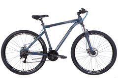 Велосипед 29" Discovery TREK AM DD 2022 (темно-серый с синим (м))