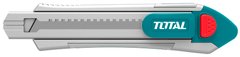 Нож Total TG5121806 (бандл 3шт) видвижное лзвие 18x100мм, довжина 178мм