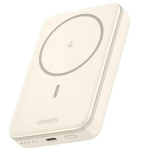 Power Bank UGREEN PB561 10000mAh 20W Magnetic Wireless бежевий