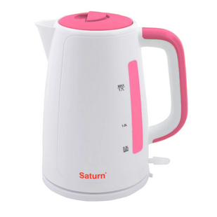Електрочайник SATURN ST-EK8435U White/Pink
