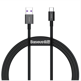Кабель Baseus USB to Type-C 66W 1m (CATYS-01) чорный
