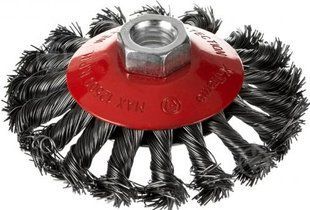 Щетка конусная X-Treme XT107600/7124614 из плетеного проволоки 100мм, М14