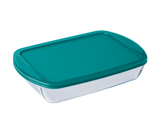 Форма PYREX з кришкою 40х27х7см (4.9л) (240P002/7644)