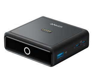 Мережева зарядка ANKER Charging Base for Anker Prime 100W, 2xUSB-C, 1xUSB-A, Pogo pin (Чорний)