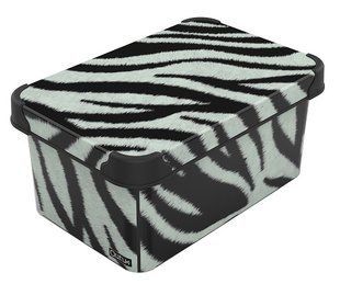Контейнер Qutu STYLE BOX ZEBRA, 5 л