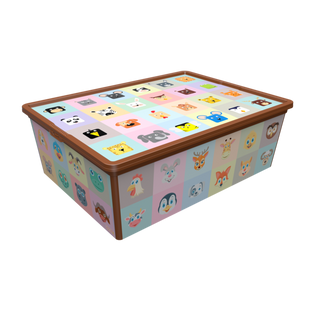 Контейнер Qutu Trend Box Looking Learning, 25 л