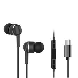 Наушники ERGO VM-735 Type-C Earphones Черный