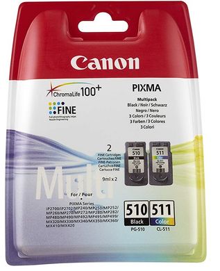 Набор картриджей Canon PG-510Bk/CL-511 Multi Pack
