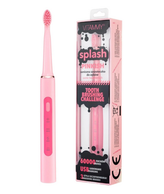 Электрическая зубная щетка Vitammy Splash Pinkish (от 8 лет)